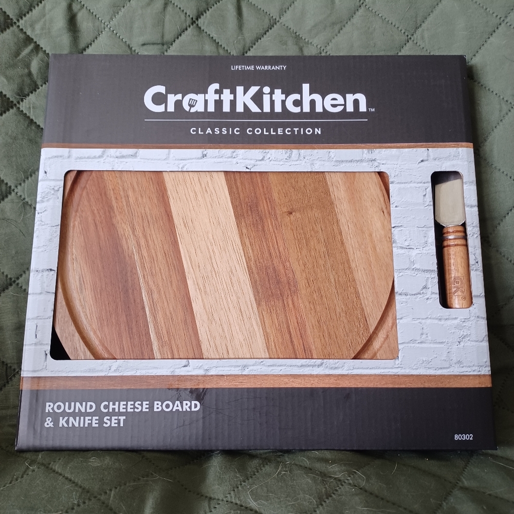 Cheese Board & Knife Set